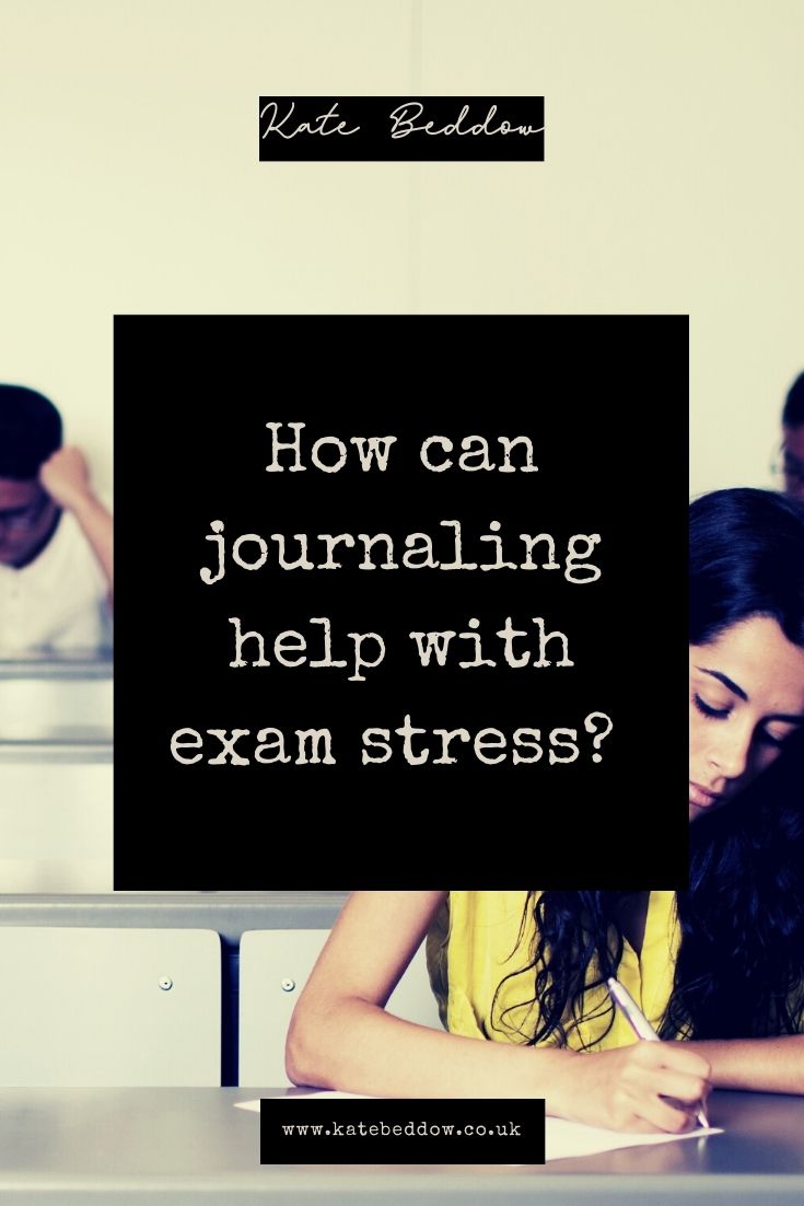 Journaling for exam stress blog