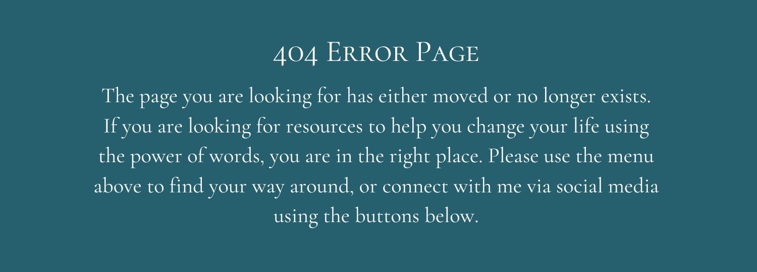 404 error page